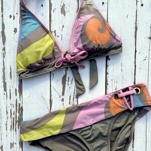 Trina Turk Beach Betty Two Piece Swimsuit
